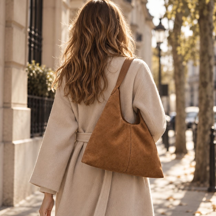 CLARA SUEDE COFFEE